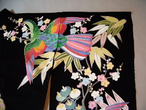 本加賀友禅 白坂幸蔵作 振り袖