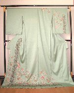 はんなり京都の訪問着 ペルシャ唐草