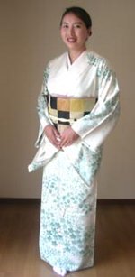 はんなり京都の訪問着 緑庭(りょくてい)