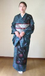 はんなり京都の訪問着 油の印象
