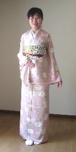 はんなり京都の訪問着 白菊