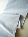 本場結城紬 100トビ 淡 薄い格子