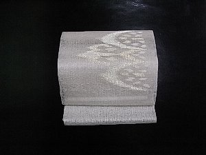 夏九寸名古屋帯 薄ピンク太子文