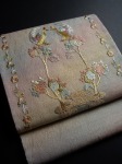 組紐の袋帯 羅繍