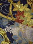 金銀彩の雅な袋帯 花の歳時記