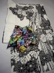 Sou Shibori Furisode HITTA BLACK TABANANOSHI