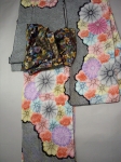Sou Shibori Furisode KUMODORI KIKU