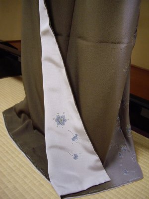 滝沢晃の訪問着コーディネート 小花