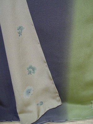 滝沢晃の訪問着コーディネート 花