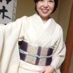 夏の生紬とダイエット