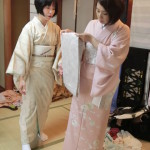 お子様の卒業式に向けて金曜着付け！
