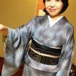 ろうけつ小紋と袋帯でお出かけ！