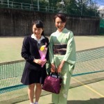 Eiko様お嬢様の高校の卒業式の付け下げと袋帯