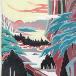 女冥利に尽きる遠峰先生のおあつらえ名古屋帯「山水画」
