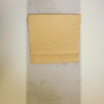 手織り白大島紬、泥染め大島紬、奄美布九寸名古屋帯