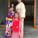 みなこさんの七五三で滝沢先生の訪問着！