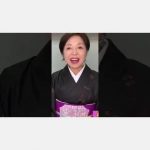 お正月着物で初詣の着物姿