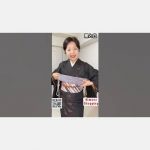 カッコ良い黒白帯締め・帯揚げ（グレー）ショッピング#shorts