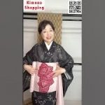 【ショッピング】九寸名古屋帯ピンク地に赤い絞り薔薇の花#shopping #kimono #帯#shorts