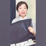 【ショッピング】本場結城紬は産地で本湯通しを行い一層着やすくなります#重要無形文化財#本場結城紬#着物#shorts