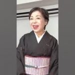 色無地に名古屋帯があうかケースバイケース#着物 #着物大学 #kimono #japan #きもの人