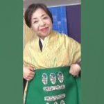 黄色の紬着物に緑の名古屋帯をコーディネート#fashion #kimono #着物 #帯締め #小紋#コーディネート#名古屋帯#shorts