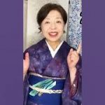 2月の柄は雪、雪だるま、猫柳、スイートピーなど#着物#季節#コーディネート#kimono #japan #shorts