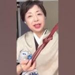 茶色の帯締めが素敵に合います#着物 ＃お召#ショッピング#買い物