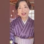 もっと変化を付けたかったら半衿に色や柄が入ったものにする#着物 #着物コーディネート #着物大学 #初心者 #伊藤康子