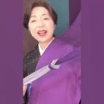 深紫の帯揚げ#着物コーディネート #kimono #japan #ショッピング#伊藤康子#shrots