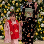 ことなとはなの七五三１枚で６役のお祝い着