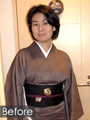 良子さん Before