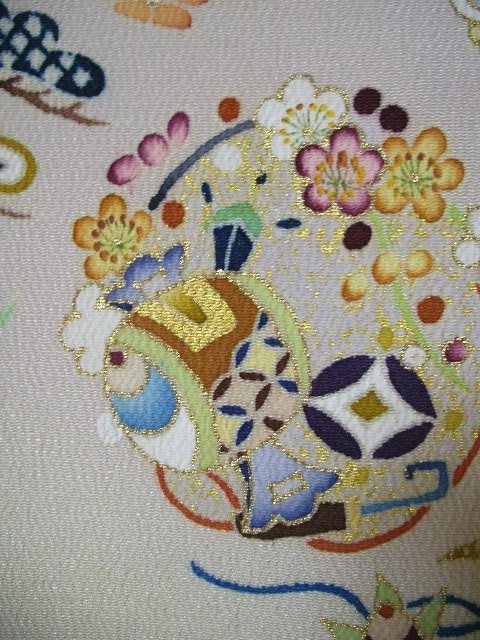 宝尽くし訪問着 … きもの人 高級和装着物専門通販ショップ kimono-bito