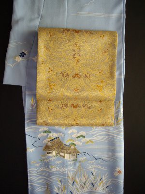 は*な様 ⭐️茶屋辻文様 華やか 訪問着 紋なし ⭐️茶屋辻文様 華やか 訪問着 紋なし - メルカリ