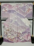 Hōmongi koten-gara fujiiro to rōzu no bokashi